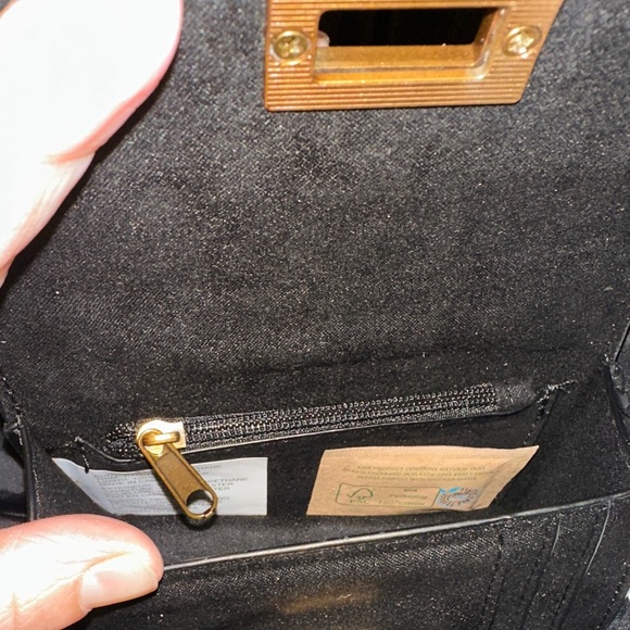 Steve Madden Leopard Mini Bag with Gold Chain - Picture 6 of 12